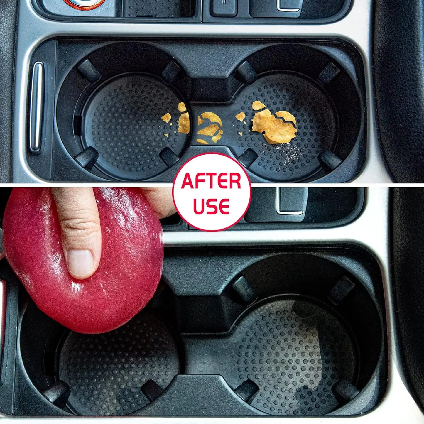 CarCova Car Cleaning Gel, Reusable Interior Dust Cleaner Putty for Vents and Crevices Carcova